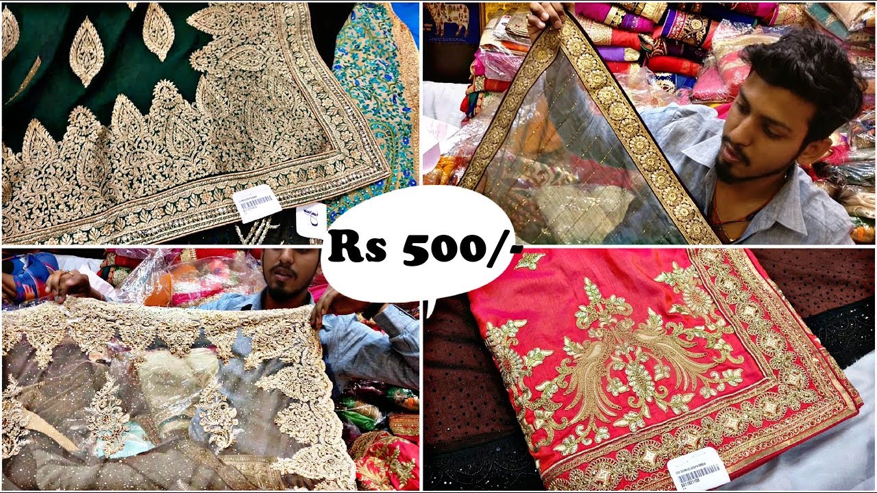 साड़ी ख़रीदे सीधे manufacturer से! Biggest Saree Wholesale Market,Designer saree market | urban hill