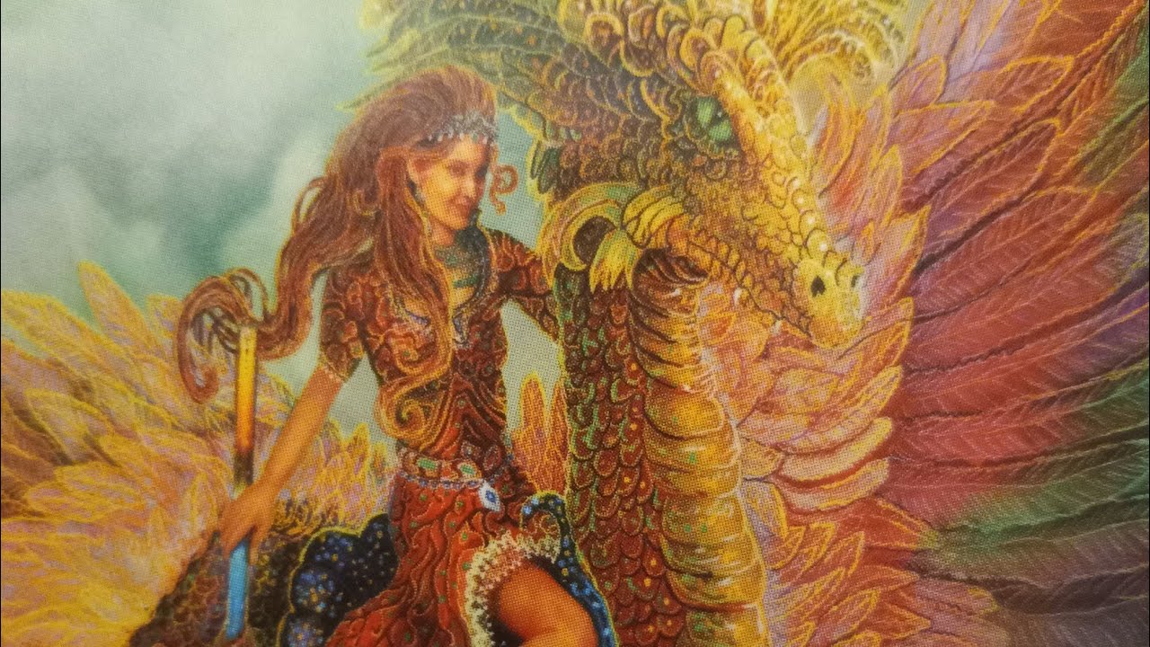 GREAT BIG DRAGON~ ShAhH Gates Pure Spirit Tarot