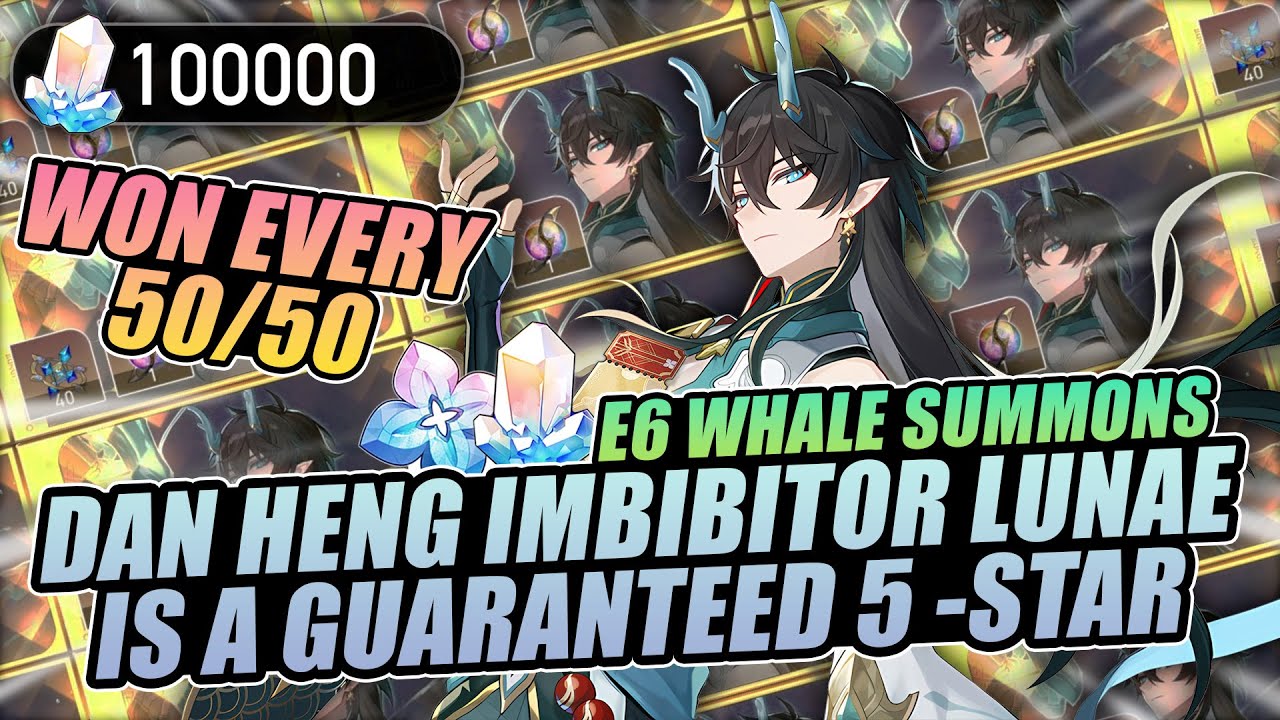 THE MOST INSANE E6 SUMMONING SESSION EVER... Dan Heng Imbibitor Lunae Pulls | Honkai: Star Rail