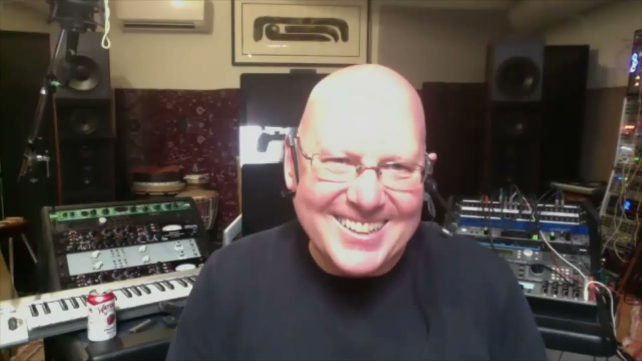 Inside Robert Rich's Soundscape Studio