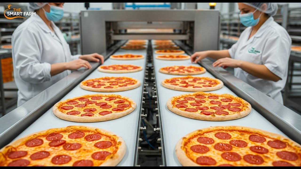 Inside a Pizza Factory: Full A–Z Production Process Revealed..
