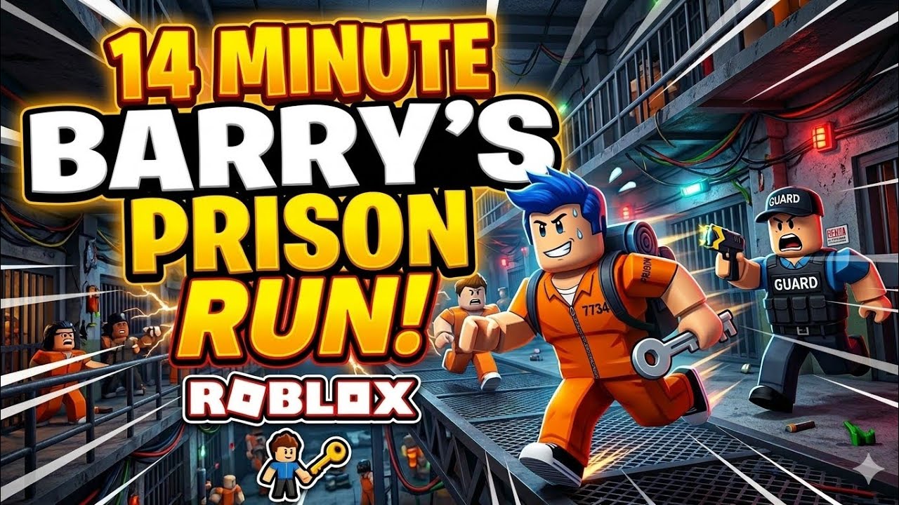 14 minute Barry's prison Run game