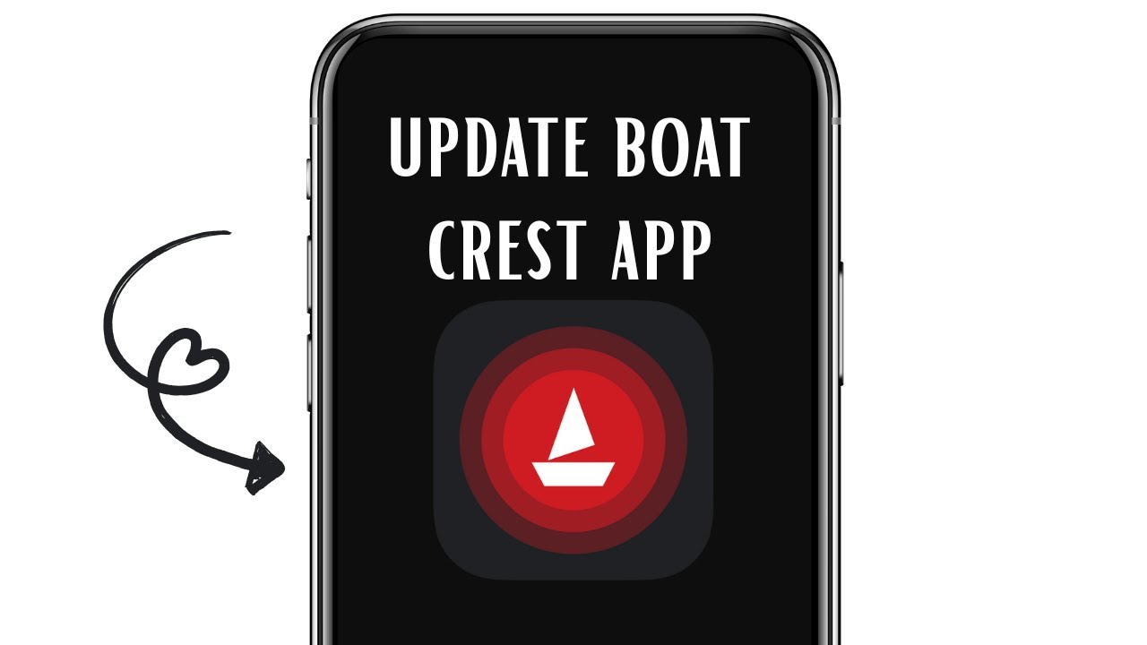 How to update boat crest app