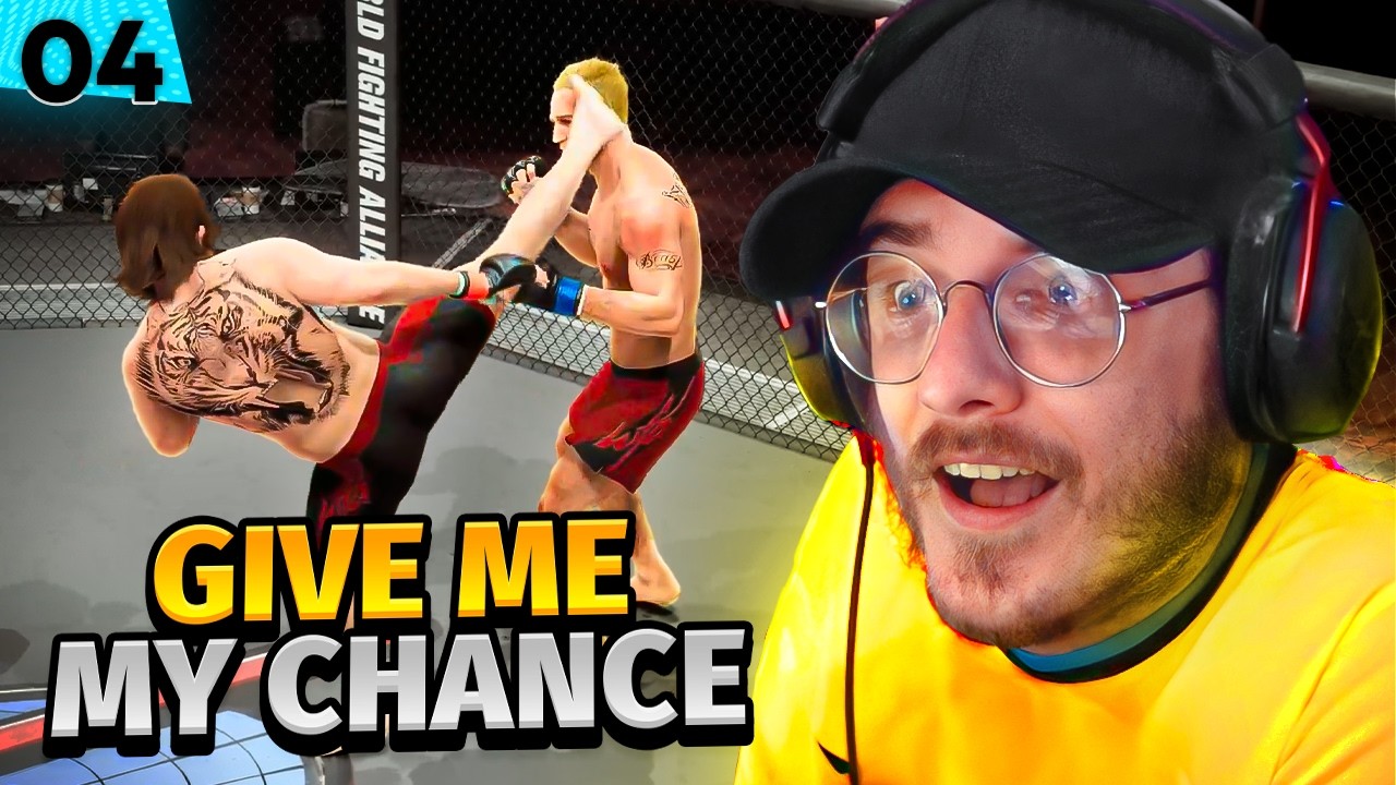 DÉFENDRE la CEINTURE pour PASSER en UFC ! (UFC5 - Carrière Junior #4)
