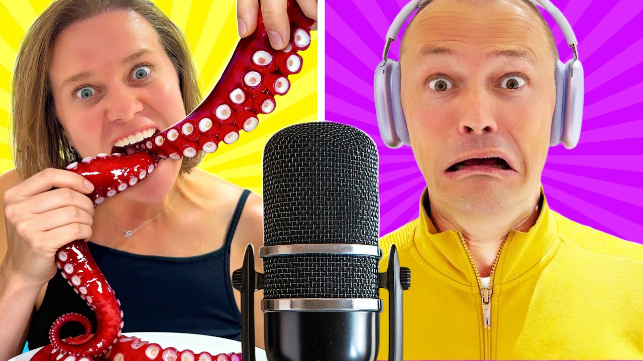 Угадай по звуку ASMR челлендж