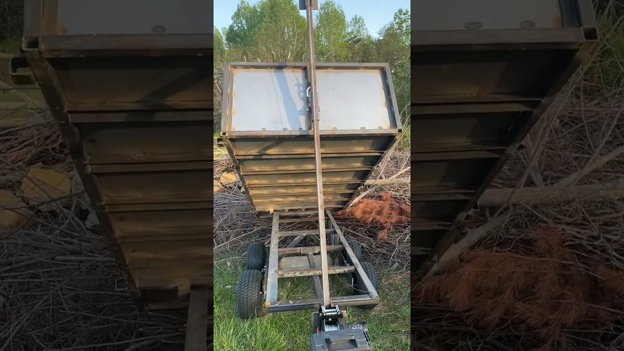 4x8 off-road dump trailer build!
