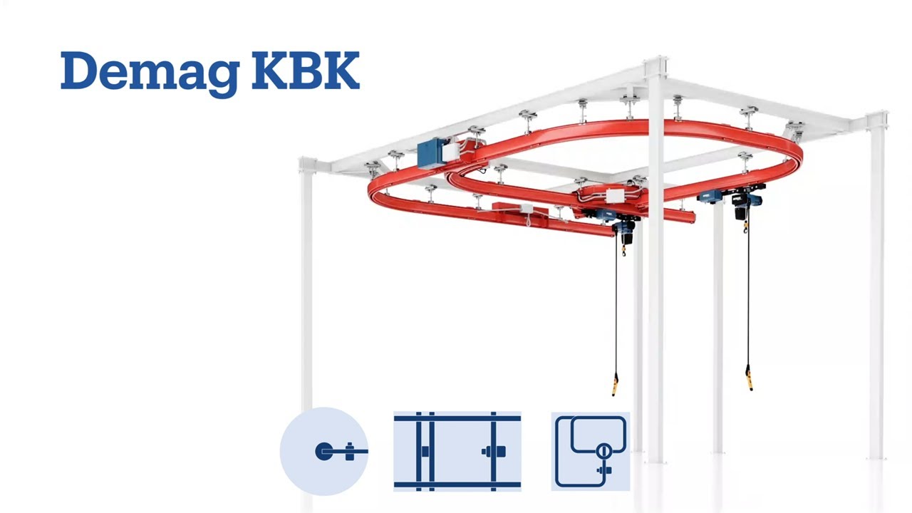 Demag Leichtkransystem KBK | Flexibilit&auml;t & Modularit&auml;t