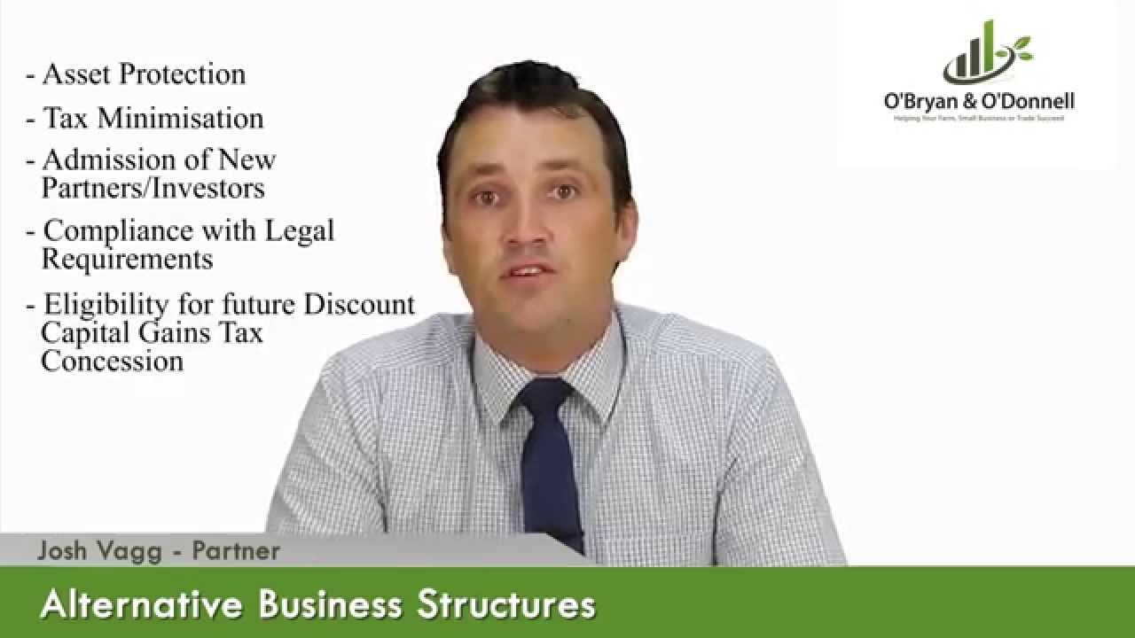Alternative Business Structures - Company and Trusts
