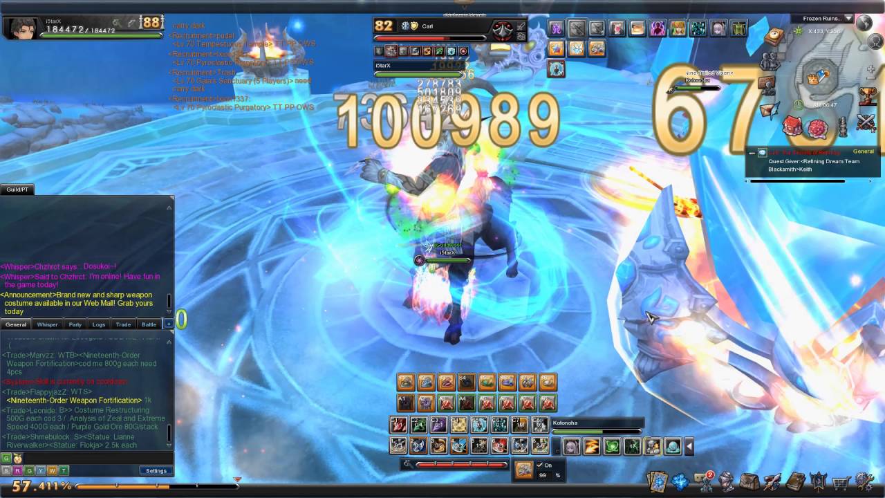 Frozen Ruins 3rd Boss Solo
