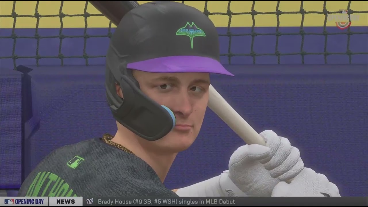 MLB The Show 25 Tampa Bay Rays Franchise Game 1 Highlights