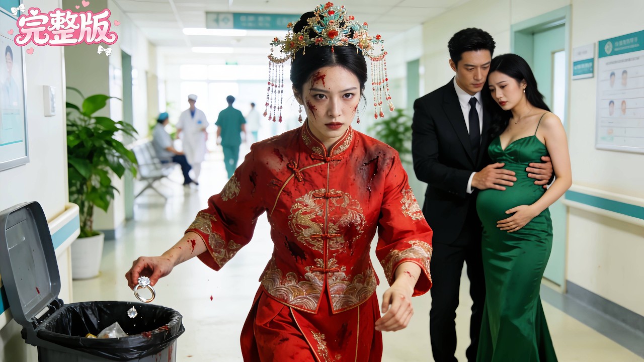 💘婚禮當天，丈夫為了帶情婦產檢將她獨自扔在路邊！心死後，她扔掉戒指，以首富千金身份回歸，發誓要讓渣男賤女付出代價！