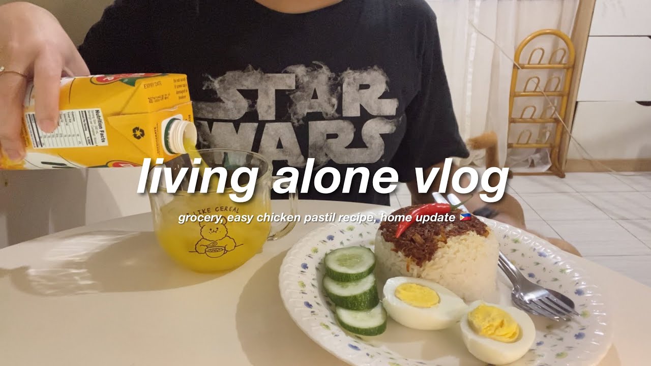 living alone 🏡 grocery vlog, easy salad recipes 🥗 philippines