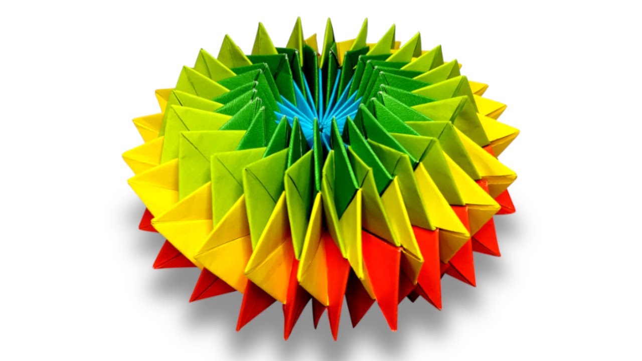 How To Make a Paper Kaleidoscope | Origami Magic Star | Anti-stress Paper Toy