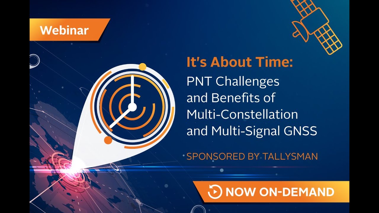 Orolia Presents: GPS World Webinar - It's About Time