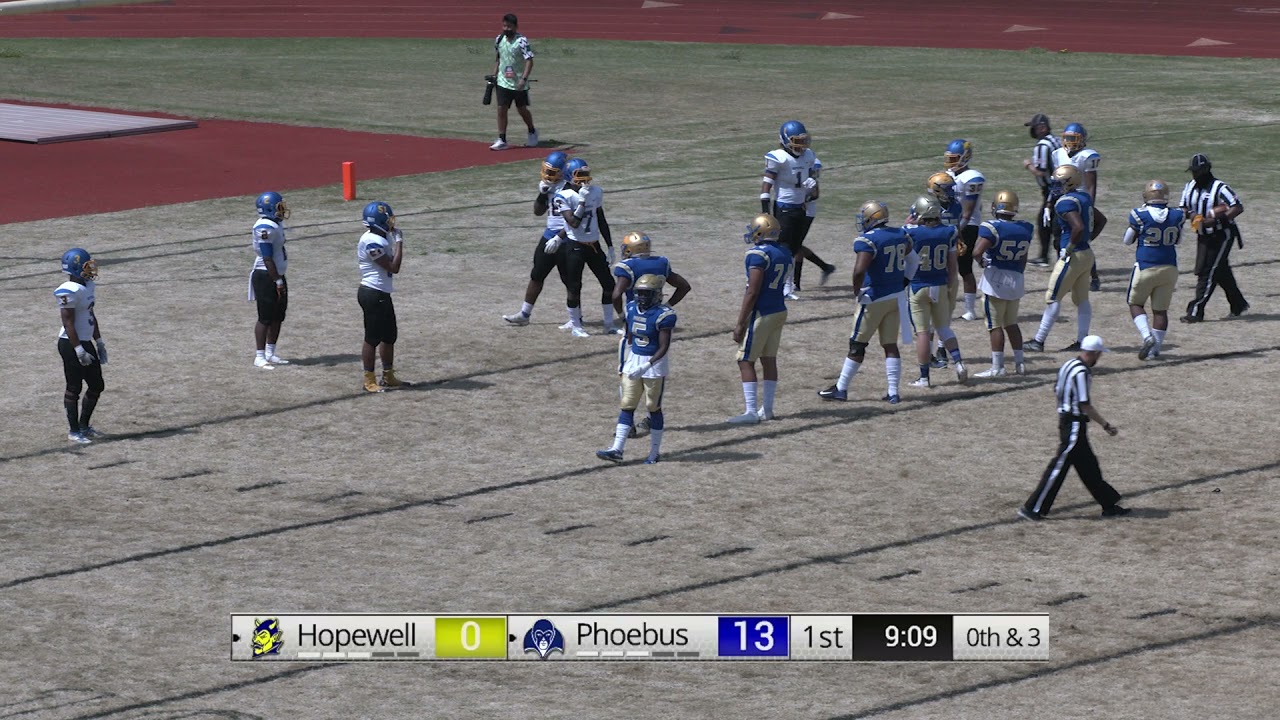 Hopewell Blue Devils v Phoebus Phantoms - Football - April 10, 2021