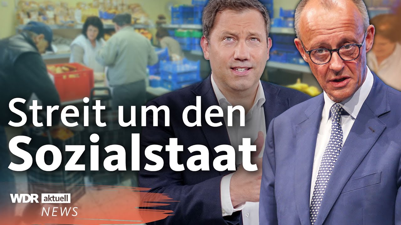 Merz: Der Sozialstaat sei nicht mehr finanzierbar | WDR Aktuelle Stunde
