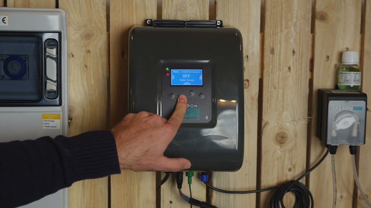 [REGLAGES APPAREILS] 5. Fonctionnement de l'électrolyseur Akeron Salt