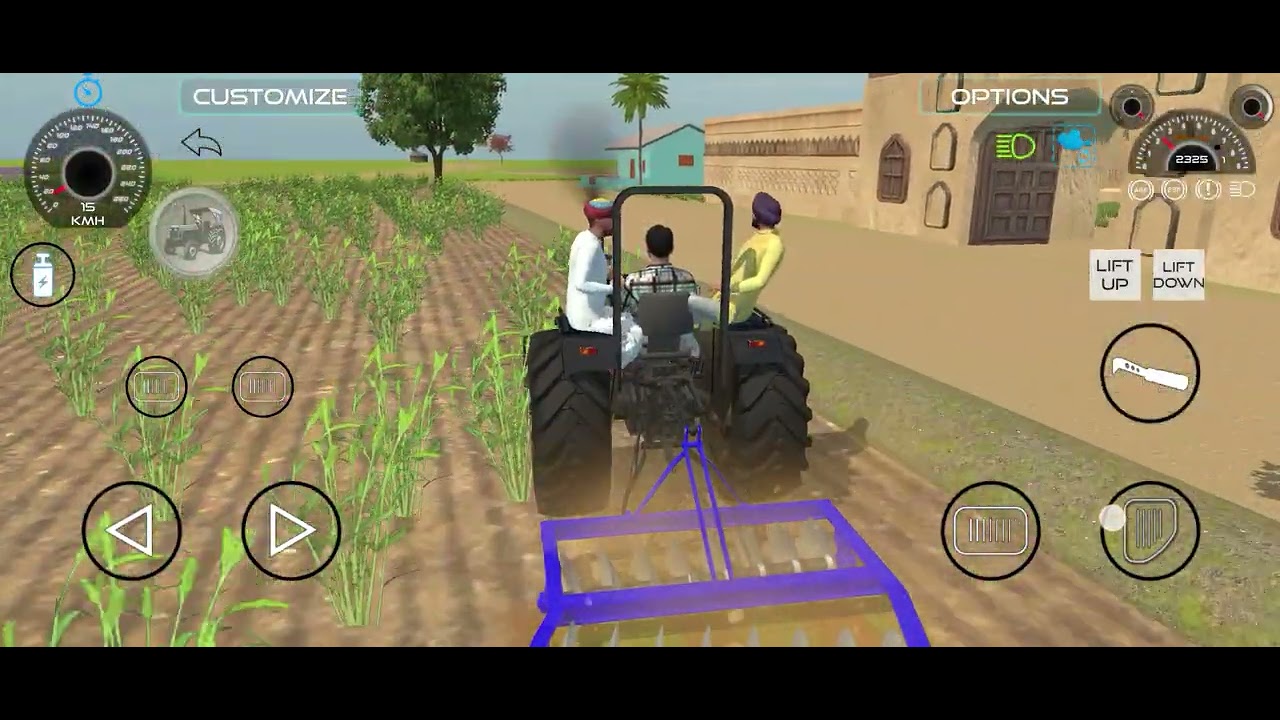 બેંક પાવર ચેક ટ્રેક્ટર વિડિયો મ tractor geming official video 