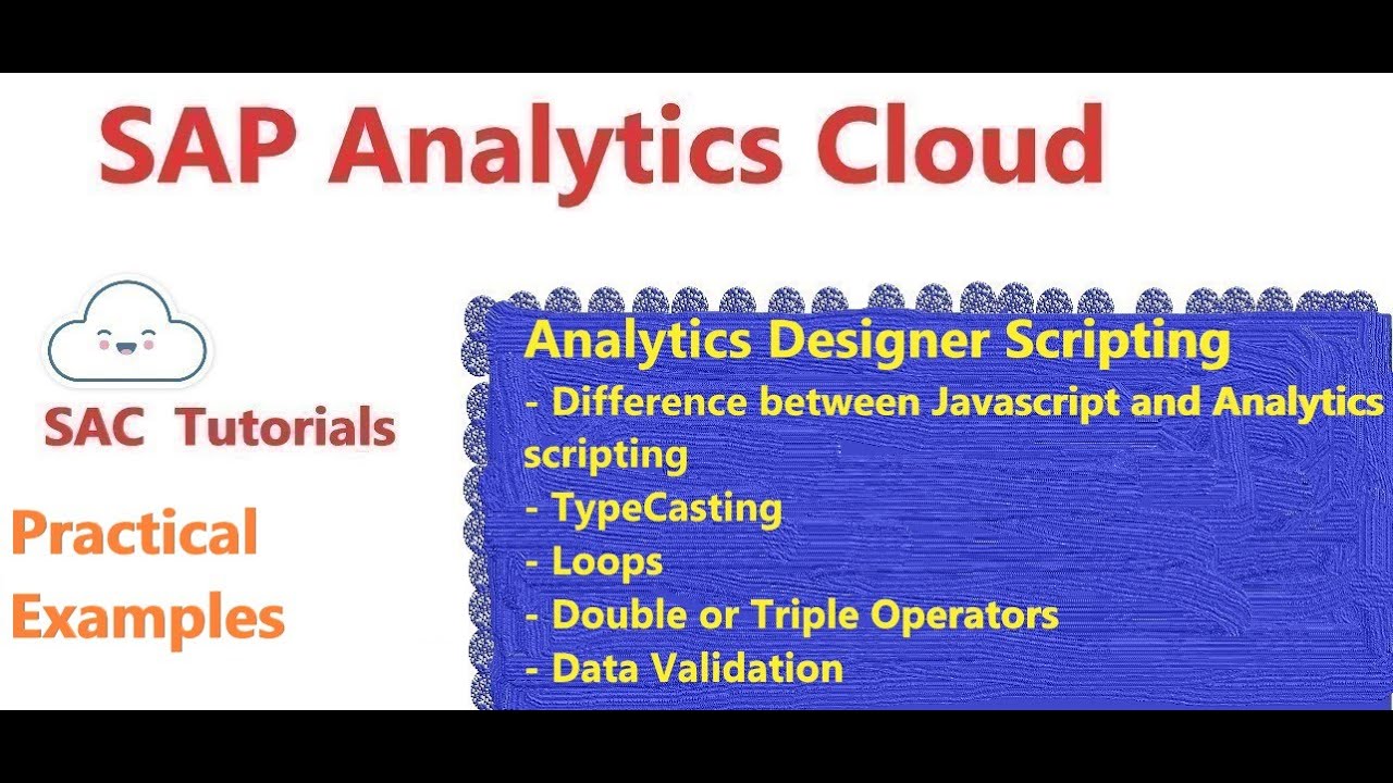 32. Scripting in Analytics Cloud ( SAC)