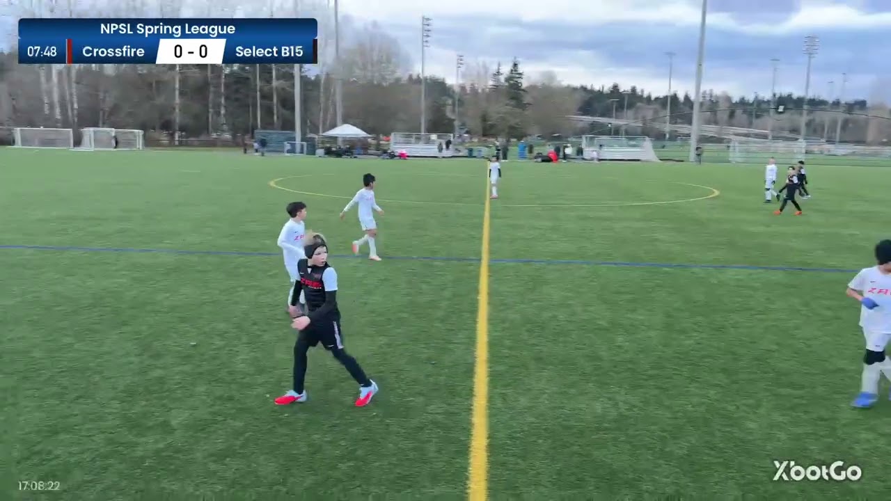 Crossfire Select B16B Vs Crossfire Select B15B NPSL Spring League 2026