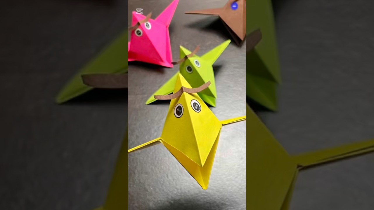 How to make paper crow tutorial 