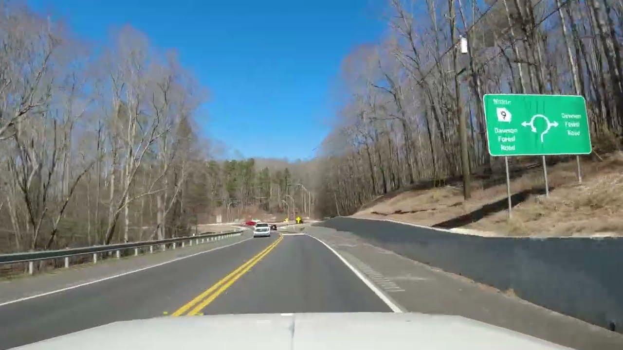 Dawson County Roads To the Dawson Forest WMA Sunday February 13th 2022 #Dawson  Forest WMA