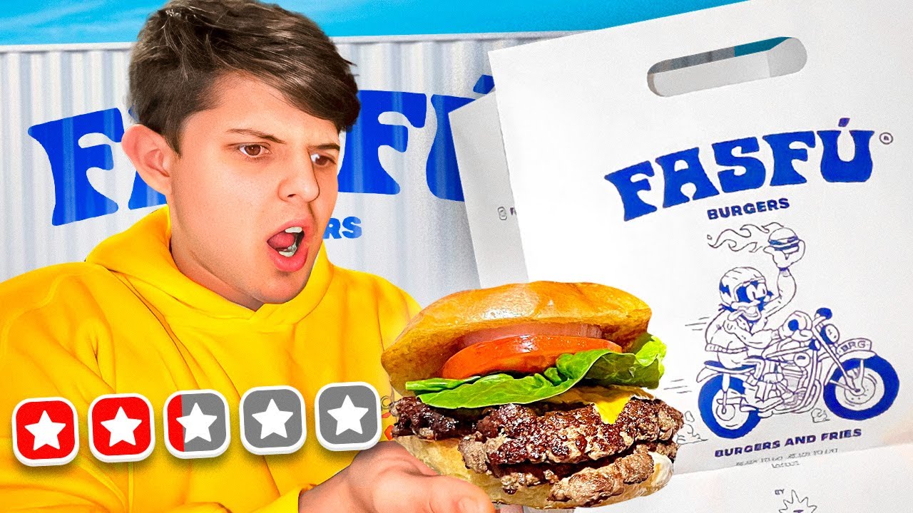 Las HAMBURGUESAS de LUISITO COMUNICA no son lo que esperaba... | Fasfú Burgers