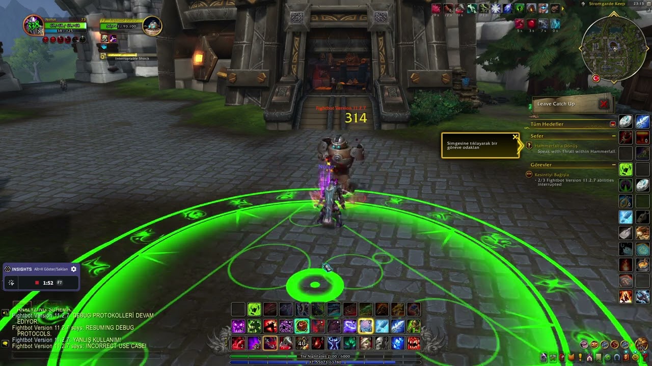 World of Warcraft Kesintiyi Bağışla - pardon the interruption