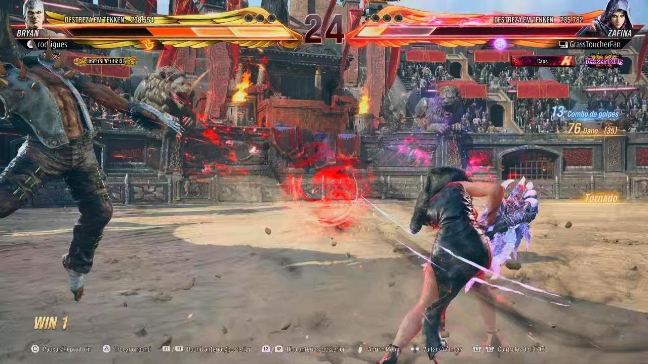 TEKKEN8 - passei raiva com esse cara 😂😂. Joga bem