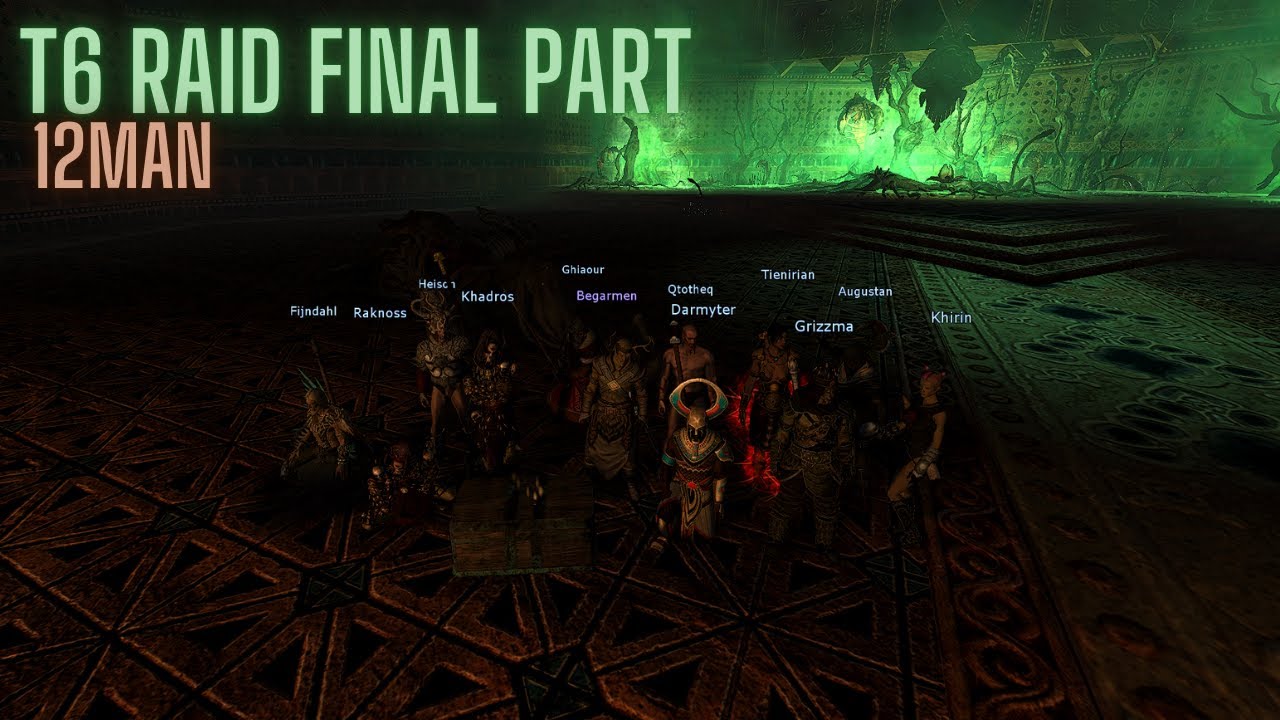 Age of Conan - T6 Raid 12 man Final Part