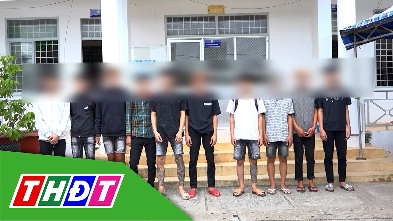 Đồng Tháp: Tạm giữ 5 đối tượng liên quan vụ chém người gây thương tích | THDT