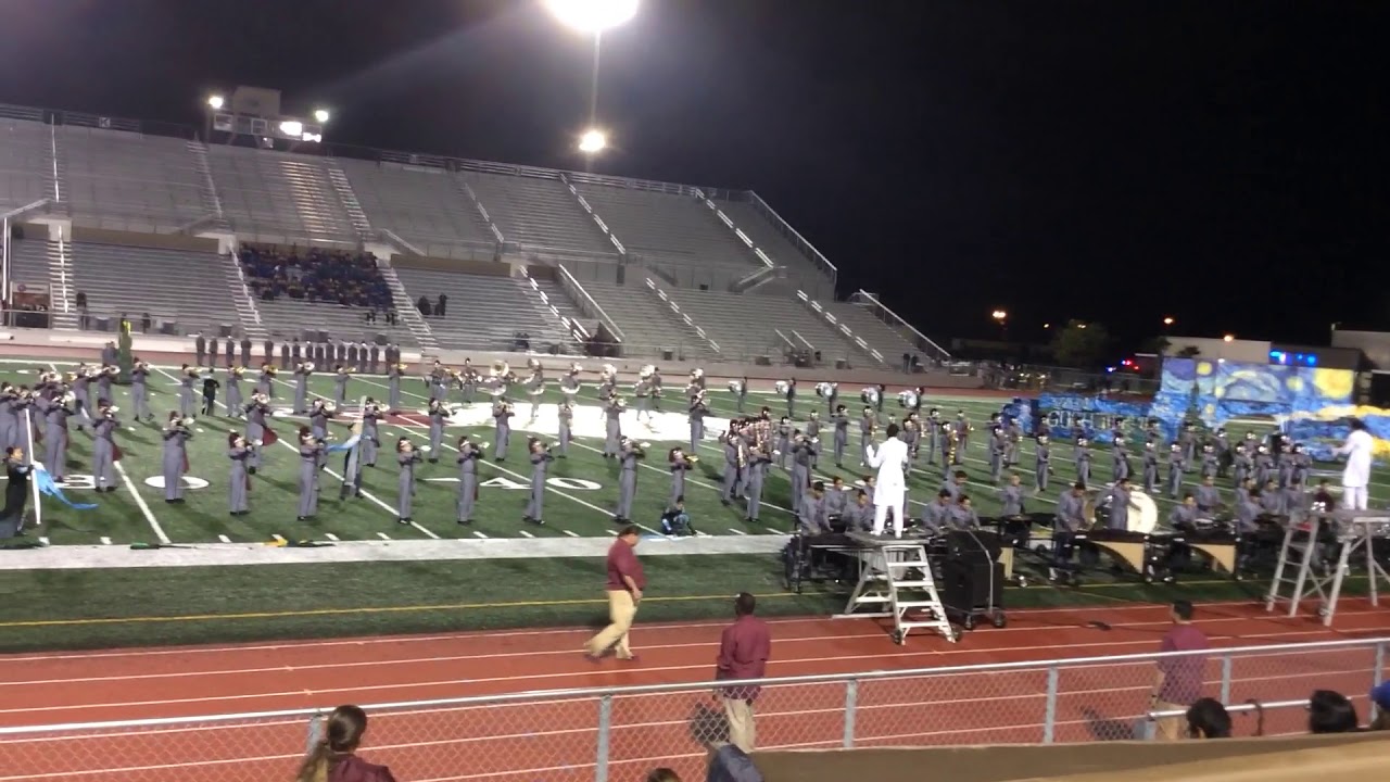 2018 76th ANNUAL PIGSKIN PSJA MIGTHY BEAR BAND “Starry Night”