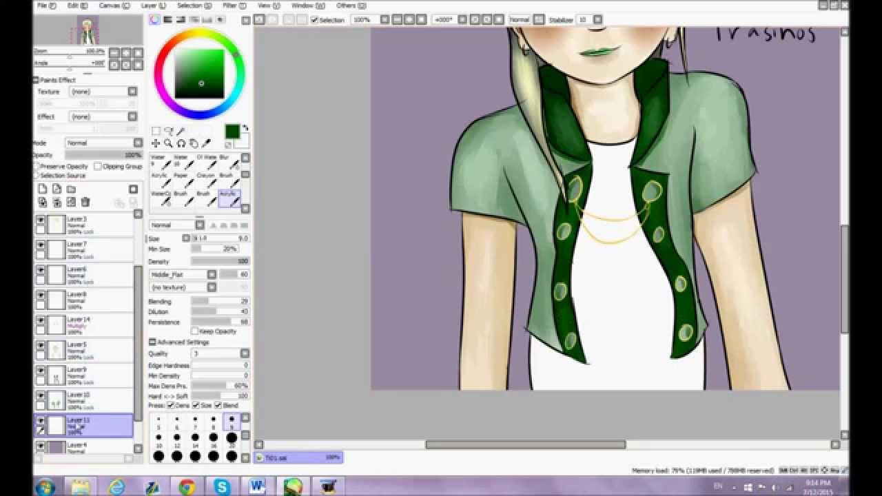 Coloring in SAI-- Tiana Pr&aacute;sinos