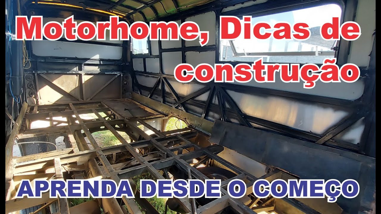 Motorhome, Micro ônibus Aprenda como fazer Passo a Passo