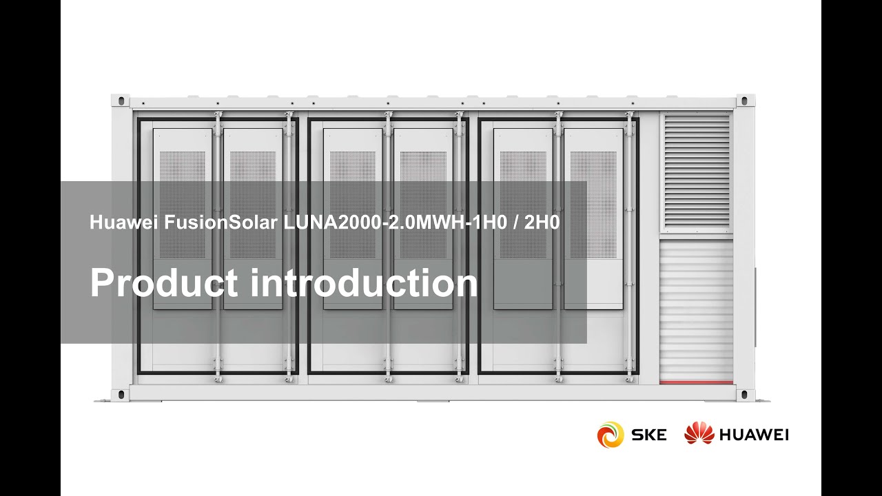 Huawei FusionSolar LUNA2000-2.0MWH-1H0 / 2H0 Battery Storage