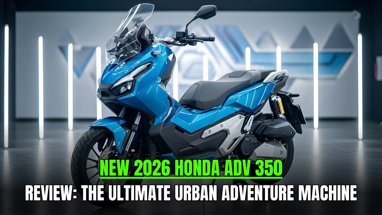 2026 Honda ADV 350 Is FINALLY Here – This Changes Everything