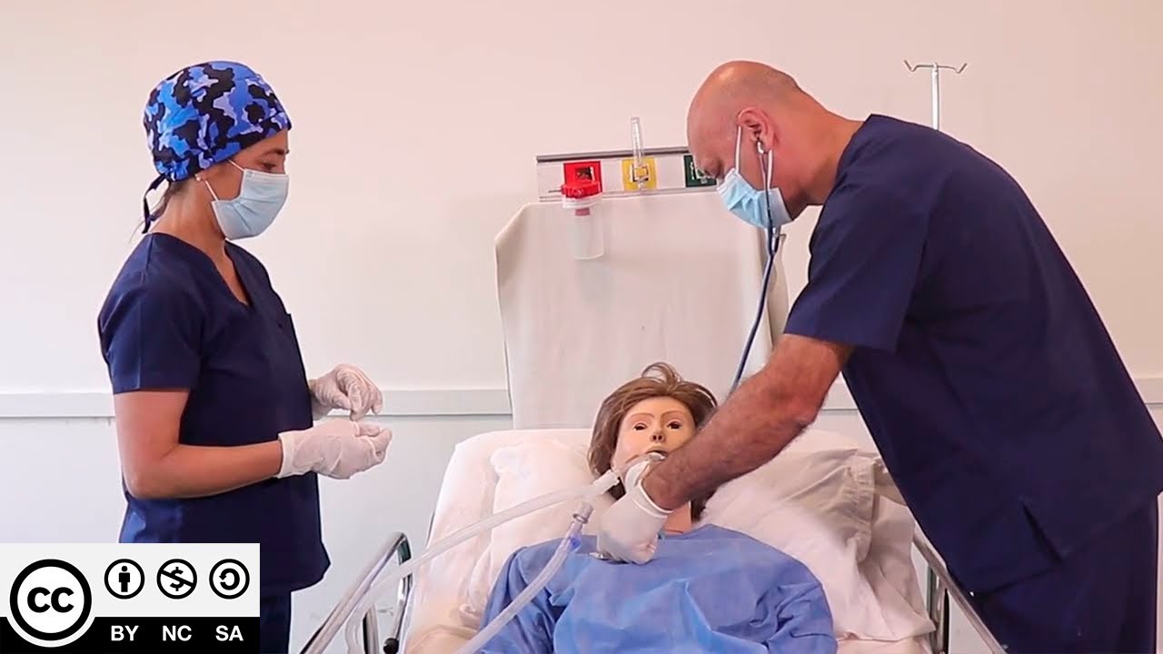 Aspiraci&oacute;n de secreciones por tubo endotraqueal en un paciente adulto