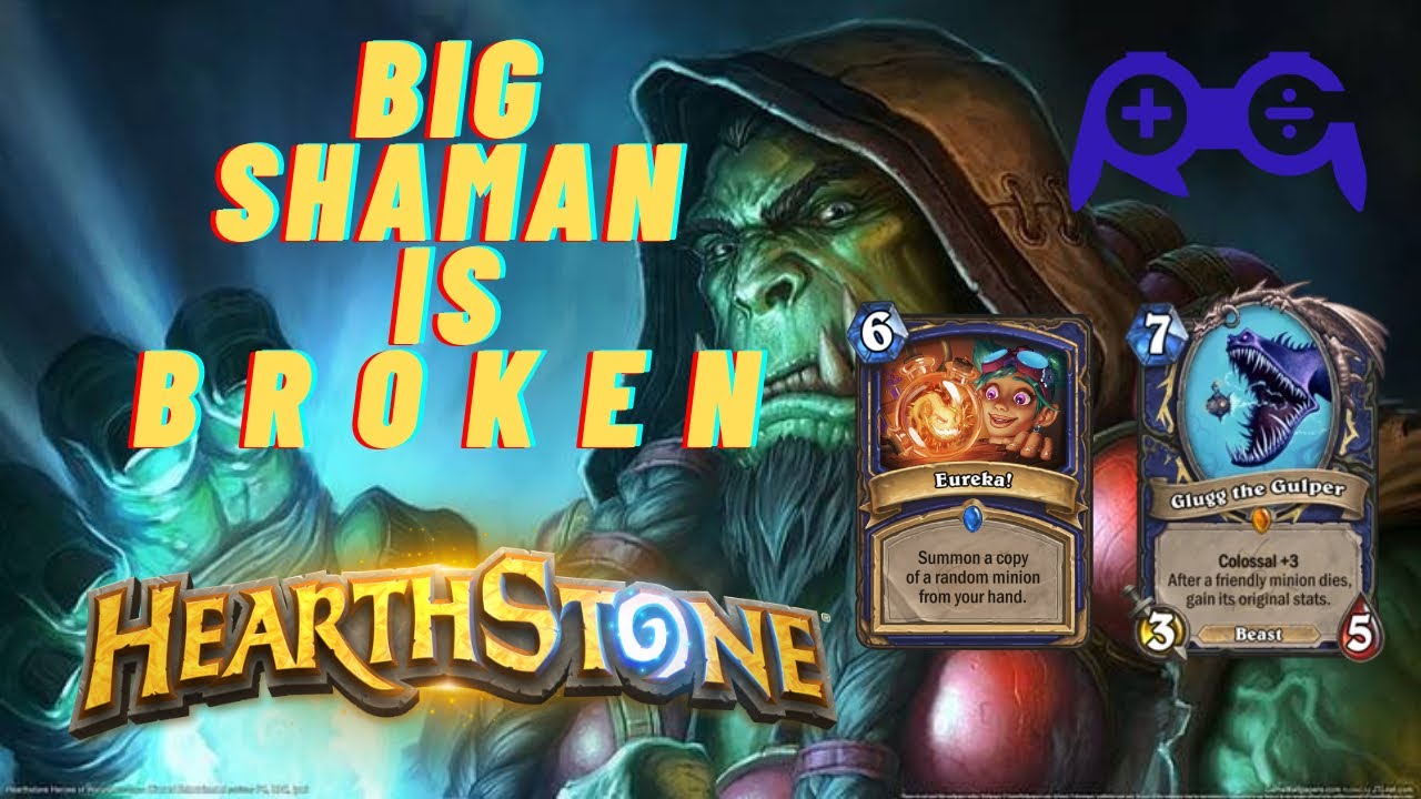 Big Shaman is broken | Wild | Hearthstone - Voyage to the Sunken City