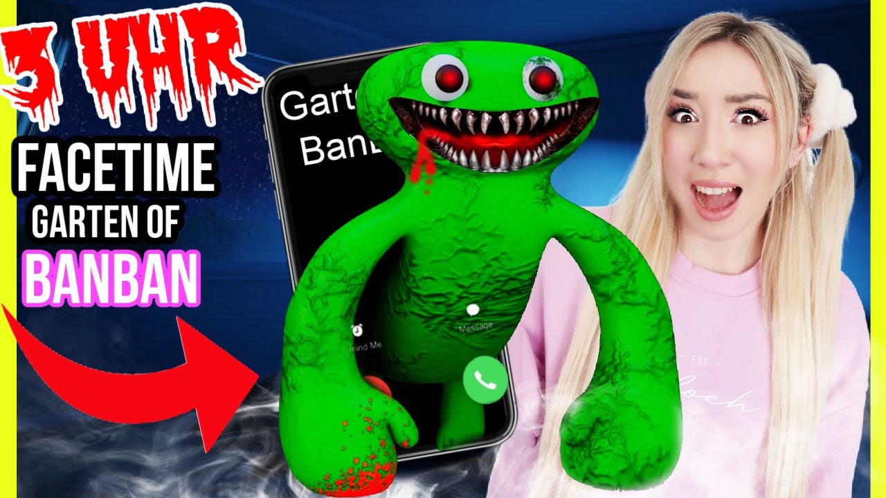 FACETIME niemals mit JUMBO JOSH aus GARTEN of BANBAN 2 um 3 Uhr Nachts (schlimmer als WEDNESDAY ?!)