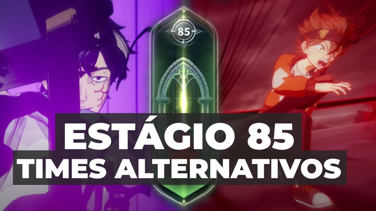 Salão das ilusões 85, 3 times para passar - Black Clover Mobile