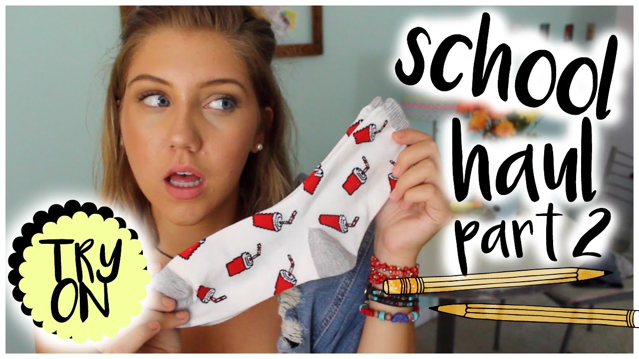 BACK TO SCHOOL CLOTHING HAUL PT. 2 (TRY ON)