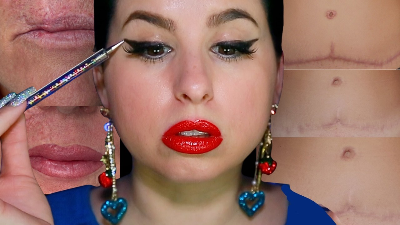 ASMR Permanent Makeup Medical Procedures, Facts & Face Tracing PMU Before & After Photos *Whispered*