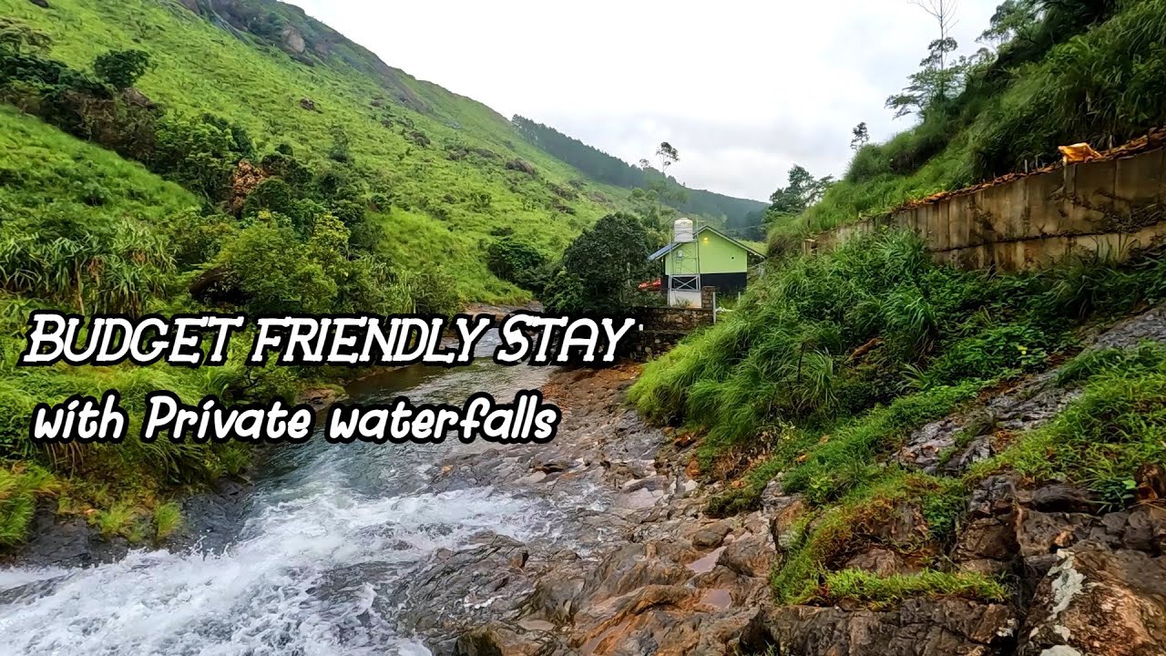 Budget friendly homestay with Private waterfalls | Budget stay in Vagamon