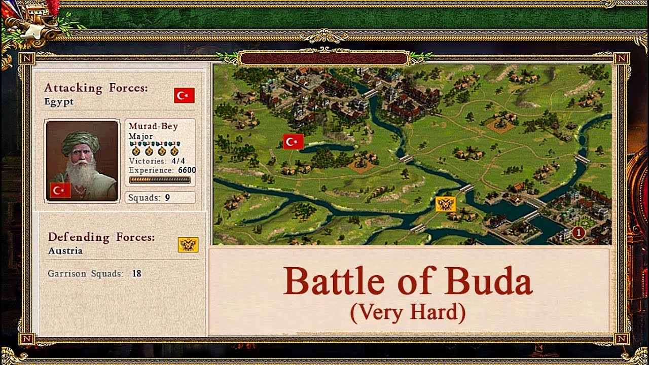 Cossacks 2  Napoleonic Wars - Battle of Buda (Very Hard)