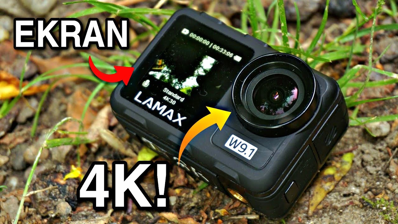Świetna budżetowa kamera sportowa Lamax W9.1 | 4K 60 fps | Wrażenia