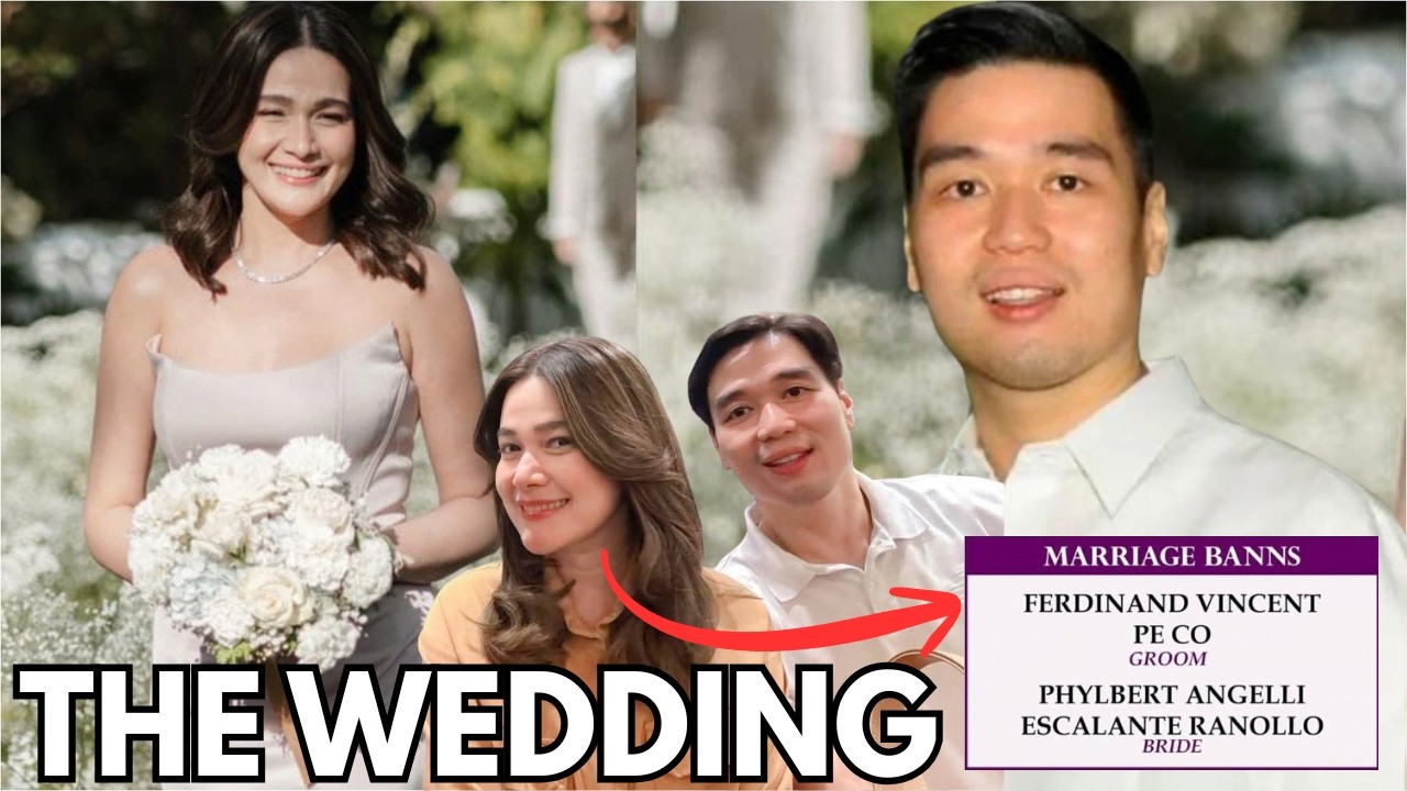KASAL ni Bea Alonzo and Vincent Co Wedding IKAKASAL NA | Vincent Co & Bea Alonzo Wedding Banns