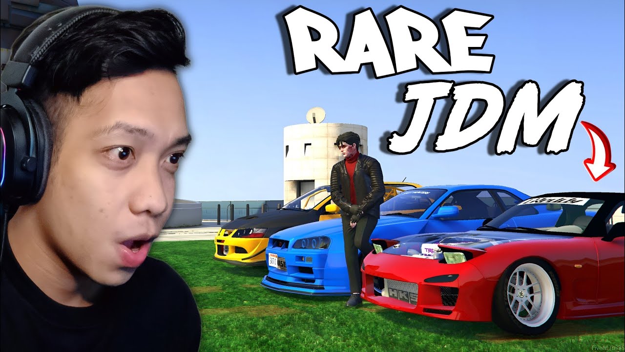 Collecting all JDM CARS from a mafia mansion in GTA 5