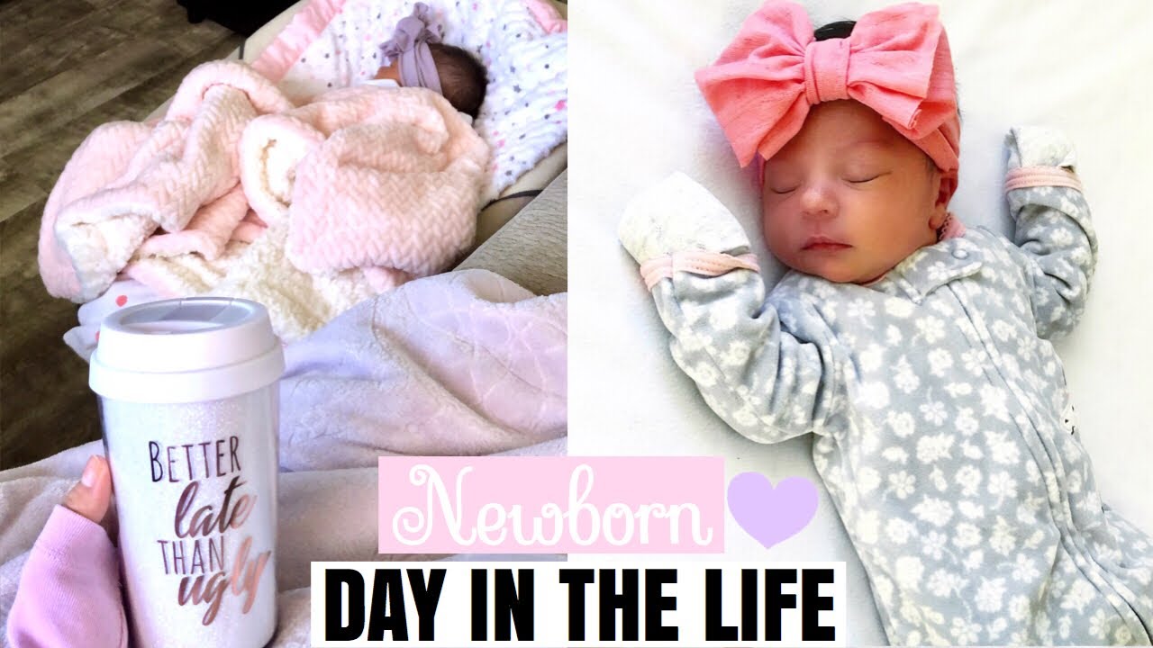 Day In The Life With A Newborn | 5 Days Old♡