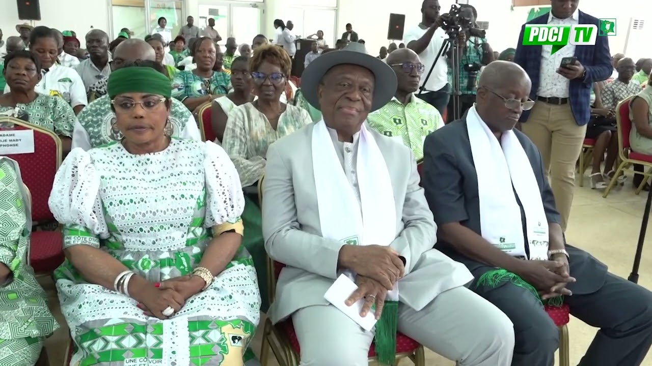 PDCI-RDA :PANEL DU RÉSEAU DES CADRES PDCI NOTRE HERITAGE ,Pr N'DRI YOMAN A TRAITÉ LE SOUS THEME 1 :