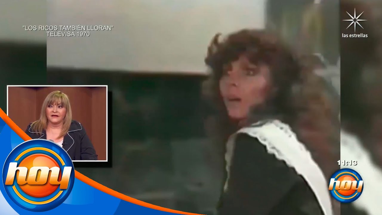#TBT: Rocío Banquells recuerda cuando Verónica Castro le regresó la cachetada en una telenovela